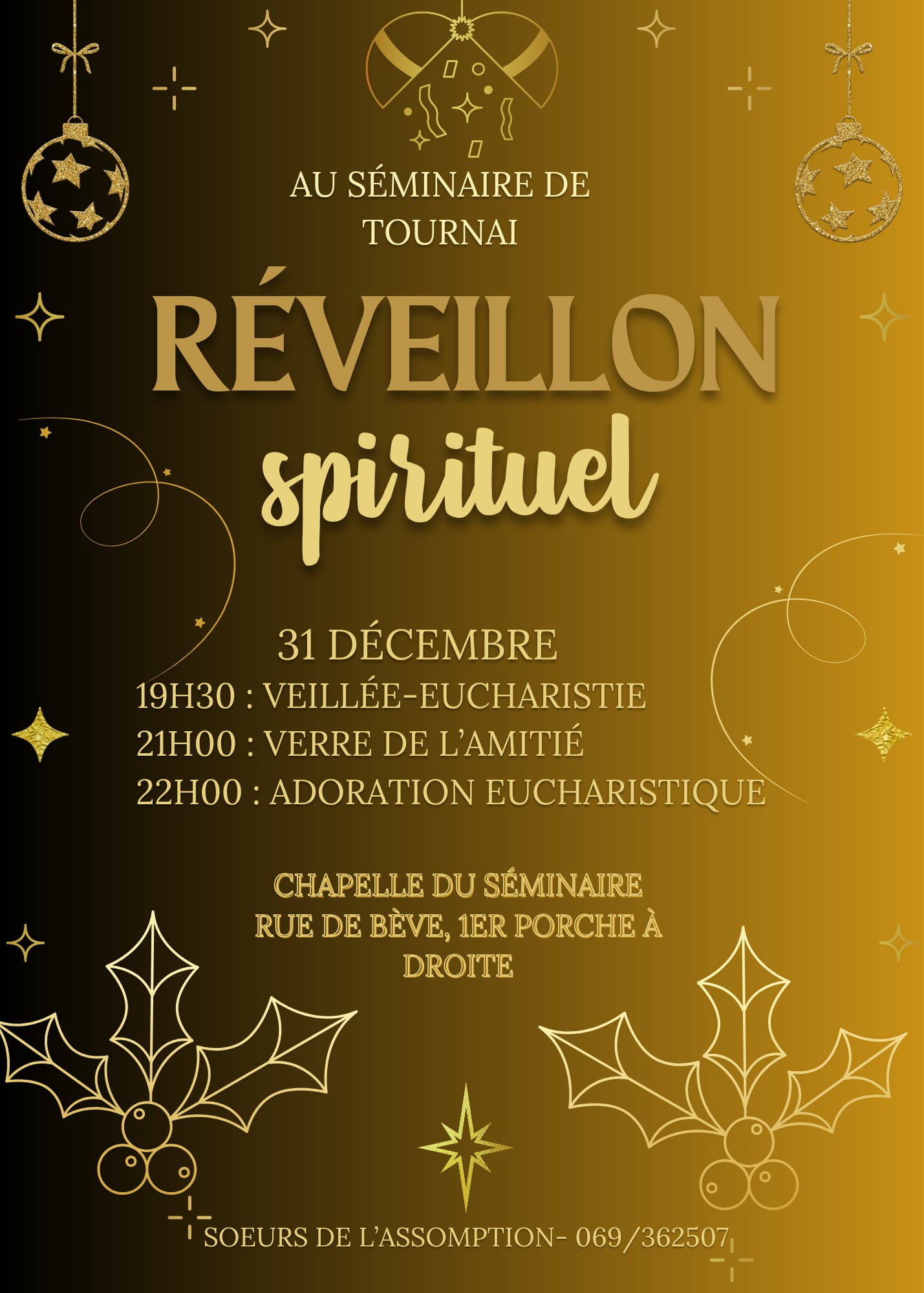 Reveillon spirituel 2023 24